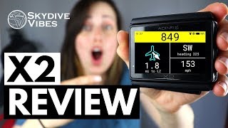 Review Aon2 X2  Skydiving Altimeter with GPS [upl. by Kerr]