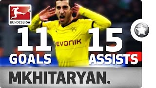 Henrikh Mkhitaryan  All Goals amp Assists 201516 [upl. by Clardy]