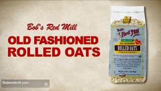 Old Fashioned Rolled Oats  Bobs Red Mill Natural Foods [upl. by Formenti]