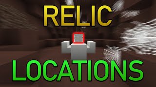 Relic Locations Guide Spiders Den Area Hypixel Skyblock [upl. by Annoda]