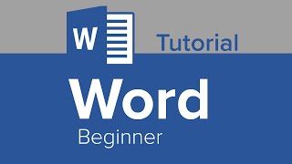 Word Beginner Tutorial [upl. by Eiryt]