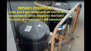 IMPIANTI FRIGORIFERI  Come funziona un impianto in pompa di calore [upl. by Bajaj]