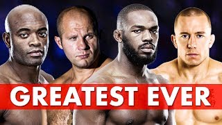 10 Greatest Fighters in MMA History [upl. by Aner]