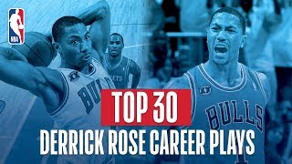 Derrick Roses UNREAL Top 30 Plays [upl. by Kostival]