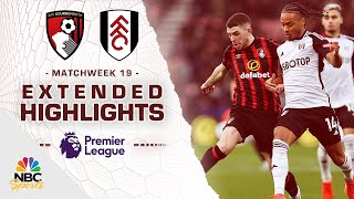 Bournemouth v Fulham  PREMIER LEAGUE HIGHLIGHTS  12262023  NBC Sports [upl. by Hnahc]