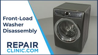 Electrolux FrontLoad Washer Disassembly model EFLS627UTT [upl. by Xaviera863]