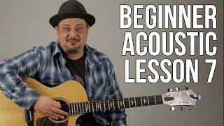 Beginner Lesson 7 F Major Chord [upl. by Akinirt430]