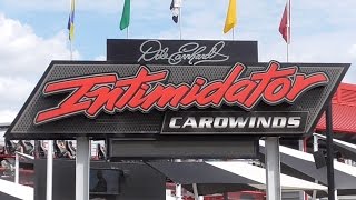 Intimidator Review Thunder Striker Carowinds BampM Hyper Coaster [upl. by Cletus]