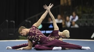 Acrobatic Worlds 2012 Orlando USA  Mens Pair Part 3 [upl. by Marteena793]