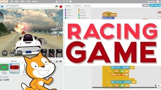 Scratch Tutorial How to create an awesome Racing Game [upl. by Oys]