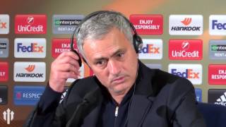 Poor azerbaycan journalist asks Jose Mourinho question about Henrikh Mkhitaryan Fen  ManUnited [upl. by Aihtenak954]