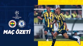 MAÇ ÖZETİ Fenerbahçe 21 Chelsea 200708 Şampiyonlar Ligi  Fenerbahçe SK [upl. by Kinnard]