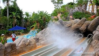 HD Humunga Kowabunga Big Drop Water Slide POV  Disneys Typhoon Lagoon [upl. by Lily]