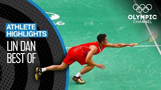 Lin Dans 🇨🇳 Best Badminton Moments at the Olympics  Athlete Highlights [upl. by Solberg108]