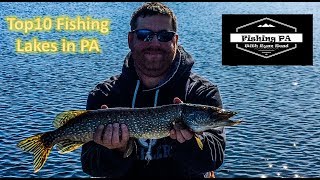 My Top 10 Lakes in Pennsylvania [upl. by Sudderth774]