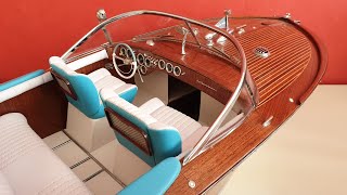 Amati Italian Runabout Riva Aquarama Build [upl. by Aiker890]