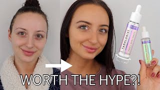 TANOLOGIST FACE  BODY DROPS HONEST REVIEW  DEMO  FIRST IMPRESSION  SELF TANNER REVIEW [upl. by Dennis427]