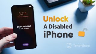 How to Unlock A Disabled iPhone without iTunes or iCloud [upl. by Harlan]