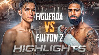 Brandon Figueroa vs Stephen Fulton 2 HIGHLIGHTS amp KNOCKOUTS  BOXING KO FIGHT HD [upl. by Gildea]