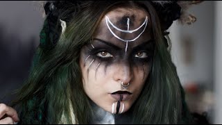 Dark Witch  makeup tutorial [upl. by Kala]