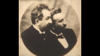 1895  First Films Screenings in History  FRANCE  PARIS  The Lumiere Brothers [upl. by Wivinia]