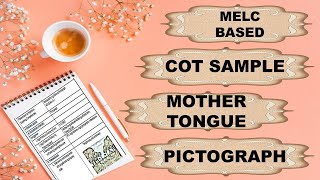 COT SAMPLE  MTBMLE  PICTOGRAPH  GRADE ONE [upl. by Dennet]