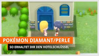 Pokémon Strahlender Diamant amp Leuchtende Perle Hotelschlüssel finden [upl. by Amimej]