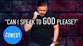 Ricky Gervais On What Counts As An Act Of God  Universal Comedy [upl. by Haswell]